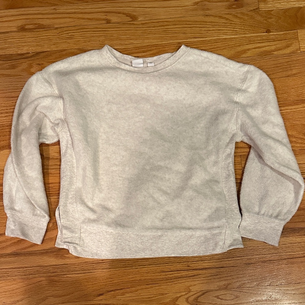 GAP Cozy Light Gray Sweatshirt Size M